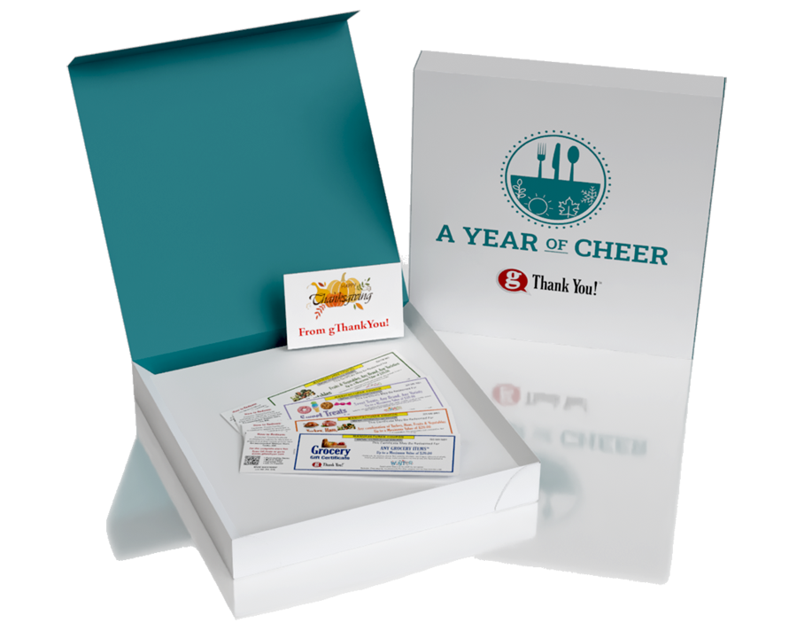 A Year Of Cheer is the perfect gift for year-round giving.