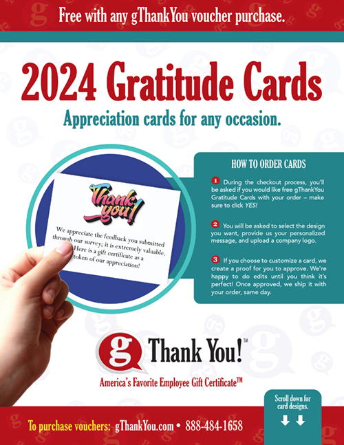 Download the gThankYou Gratitude Card Catalog Cover