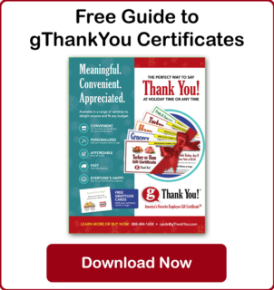 gThankYou Gift Certificate Guide