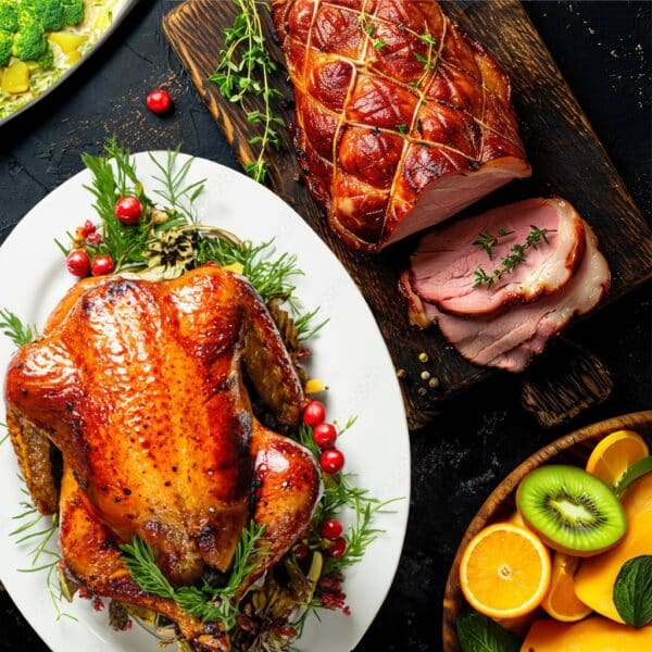 Turkey Ham Fruit and Vegetables Gift Certificates